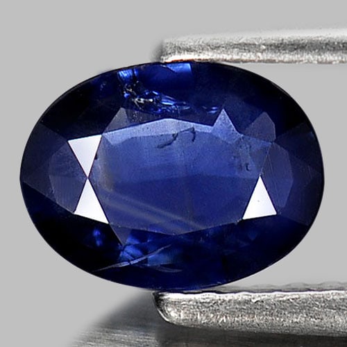 Natural Blue Sapphire Gemstones 1.10 Ct. Oval Shape 5.63 x 7.48 Mm. (1 of 4)