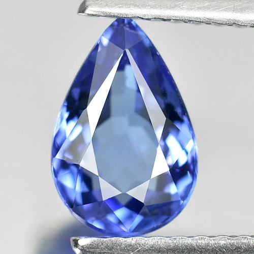 Natural Violetish Blue Tanzanite Gemstones 1.33 Ct. Clean Pear Shape 8.71 x 5.81 Mm.: Product ID: 807006256 Product Name: Natural Tanzanite Weight: 1.33 CT. Size: 8.71 x 5.81 x 3.71 MM. Shape: Pear Color: Purple Clarity:IF Luster: Very Good Gems Origin: Tanzania Treatment: Heated Cryst