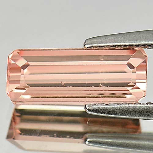 Natural Pink Tourmaline Gemstones 1.21Ct. Octagon Shape 9.8 x 4 Mm.: Product ID: 807247382 Product Name: Natural Tourmaline Weight: 1.21 CT. Size: 9.8 x 4 x 3.5 MM. Shape: Octagon Color: Pink Clarity:VSI Luster: Good Gems Origin: Nigeria Treatment: Unheated Crystal Str
