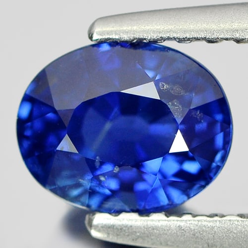 Natural Blue Sapphire Gemstones 1.20 Ct. Oval Shape 6.41 x 5.15 Mm. (1 of 4)