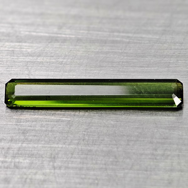 Natural Green Tourmaline Gemstones 1.10 Ct. Ocatgon Shape 18.3 x 3.1 Mm.: Product ID: 807250830 Product Name: Natural Tourmaline Weight: 1.10 CT. Size: 18.3 x 3.1 x 1.9 MM. Shape: Octagon Color: Green Clarity:VVS Luster: Good Gems Origin: Nigeria Treatment: Unheated Crystal