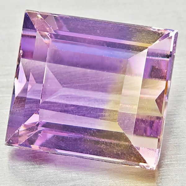 Natural Bi Color Ametrine Gemstones 2.24 Ct. Baguette Shape 7.7 x 6.9 Mm.: Product ID: 800408457 Product Name: Natural Ametrine Weight: 2.24 CT. Size: 7.7 x 6.9 x 5.3 MM. Shape: Baguette Color: Bi Color Clarity:VSI Luster: Good Gems Origin: Bolivia Treatment: Unheated Crysta