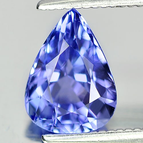 Natural Blue Tanzanite Gemstones 1.38 Ct. Clean Pear Shape 8.7 x 6.3 Mm.: Product ID: 807006283 Product Name: Natural Tanzanite Weight: 1.38 CT. Size: 8.7 x 6.3 x 4.4 MM. Shape: Pear Color: Violetish Blue Clarity:IF Luster: Very Good Gems Origin: Tanzania Treatment: Heated 