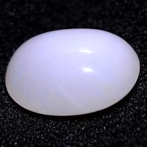 Natural Multi Color Opal Gemstones 5.94 Ct. Oval Cabochon Shape 15.2 x 11.2 Mm. (1 of 3)