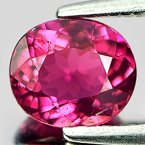Natural Pink Tourmaline Gemstones 0.76 Ct. Oval Shape 6.2 x 5.4 Mm.: Product ID: 807248897 Product Name: Natural Tourmaline Weight: 0.76 CT. Size: 6.2 x 5.4 x 3.5 MM. Shape: Oval Color: Pink Clarity:VSI Luster: Good Gems Origin: Nigeria Treatment: Unheated Crystal Stru