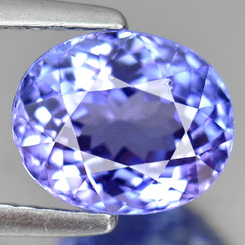 Natural Blue Tanzanite Gemstones 2.43 Ct. Oval Shape 8.6 x 7 Mm (1 of 3)
