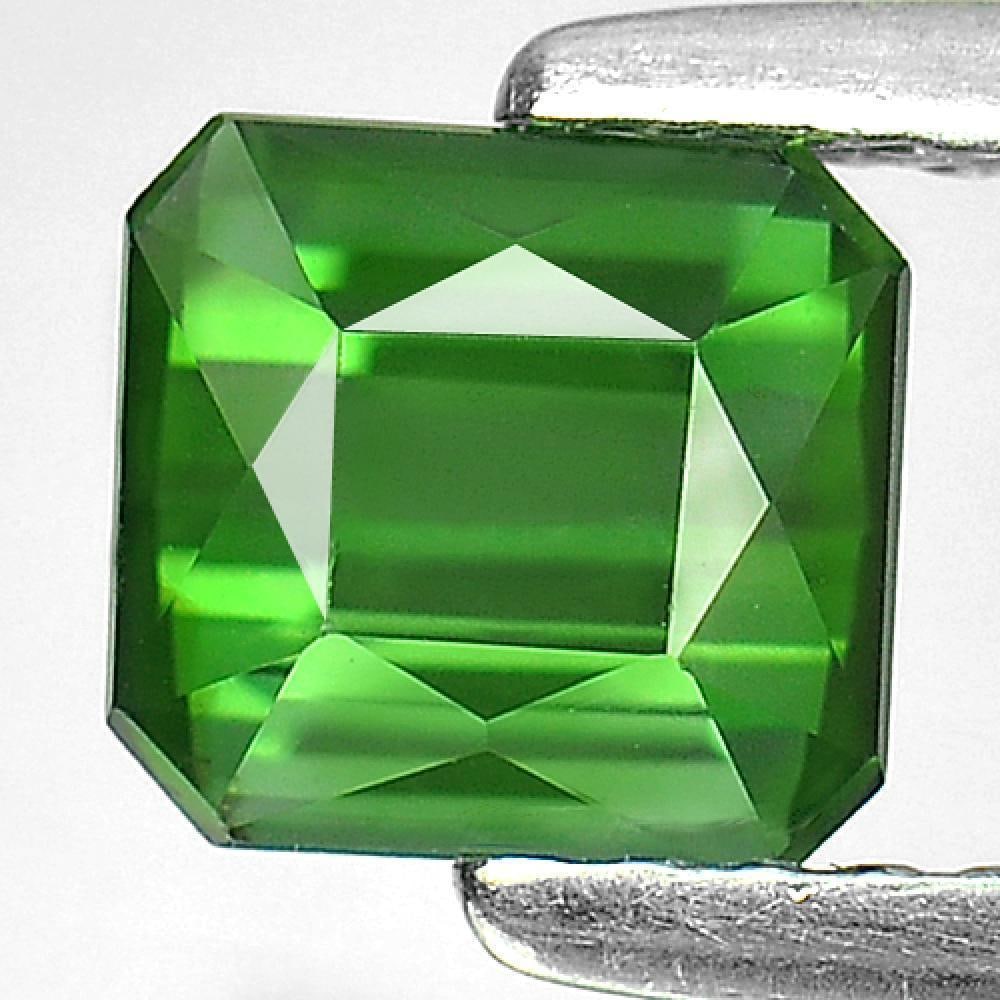 Natural Green Tourmaline Gemstones 1.06 Ct. Clean Octagon Shape 5.8 x 5.4 Mm.: Product ID: 807221868 Product Name: Natural Tourmaline Weight: 1.06 CT. Size: 5.8 x 5.4 x 4.2 MM. Shape: Octagon Color: Green Clarity:IF Luster: Good Gems Origin: Nigeria Treatment: Unheated Crystal S