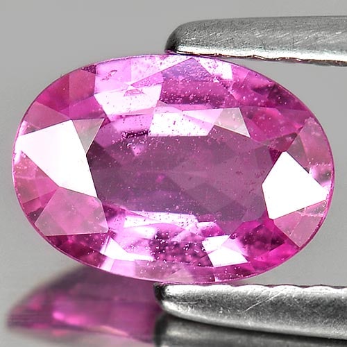 Natural Pink Sapphire Gemstones 1.17 Ct. Oval Shape 8 x 5.7 Mm. (1 of 3)