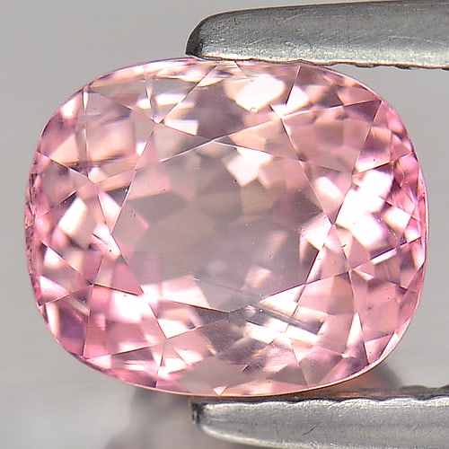 Natural Pink Tourmaline Gemstones 2.15 Ct. Cushion Shape 8 x 6.8 Mm.: Product ID: 807249817 Product Name: Natural Tourmaline Weight: 2.15 CT. Size: 8 x 6.8 x 5.7 MM. Shape: Cushion Color: Pink Clarity:VS Luster: Good Gems Origin: Nigeria Treatment: Unheated Crystal Stru