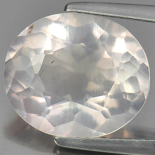 Natural Rose Pink Quartz Gemstones 5.06 Ct. Oval Shape 12.7 x 10.7 Mm.: Product ID: 805528478 Product Name: Natural Quartz Weight: 5.06 CT. Size: 12.7 x 10.7 x 7 MM. Shape: Oval Color: Pink Clarity:IF Luster: Good Gems Origin: Brazil Treatment: Unheated Crystal Structure: