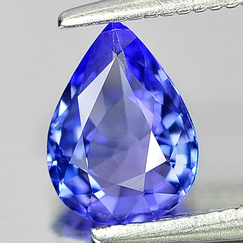 Natural Blue Tanzanite Gemstones 0.81 Ct. Clean Oval Shape 7.6 x 5.7 Mm. (1 of 3)