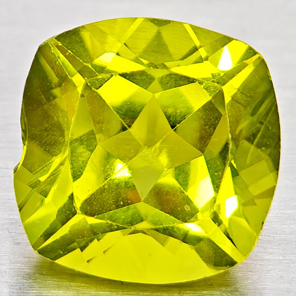 Natural Green Peridot Gemstones 1.66 Ct. Cushion Shape 7 Mm.: Product ID: 805317226 Product Name: Natural Peridot Weight: 1.66 CT. Size: 7 x 7 x 4.7 MM. Shape: Cushion Shape Color: Green Clarity:VSI - SI1 Luster: Good Gems Origin: Pakistan Treatment: Unheated Cr