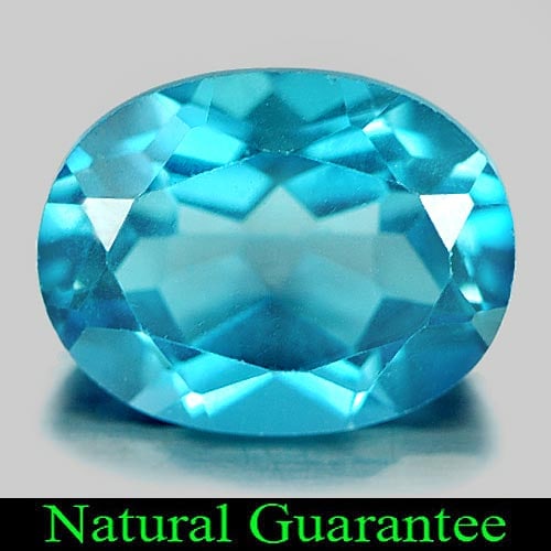 Natural London Blue Topaz Gemstones 2.40 Ct. Oval Shape 9 x 7 Mm.: Product ID: 807160954 Product Name: Natural Blue Topaz Weight: 2.40 CT. Size: 9 x 7 x 4.7 MM. Shape: Oval Color: London Blue Clarity:VVS Luster: Good Gems Origin: Brazil Treatment: Treated Crystal Str