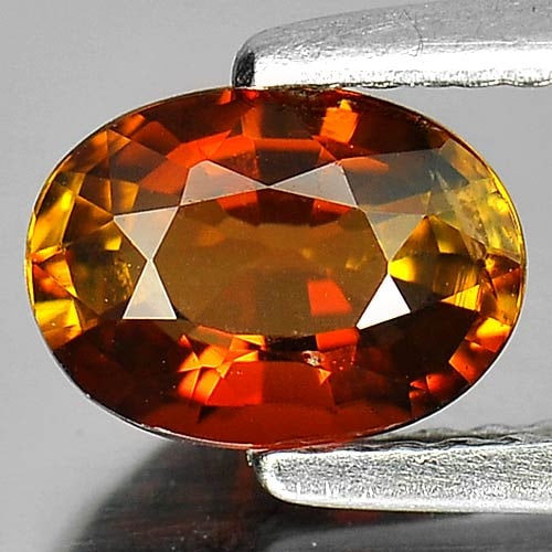Natural Imperial Tourmaline Gemstone 0.99 Ct. Oval Shape 7.4 x 5.4 Mm.: Product ID: 807246219 Product Name: Natural Tourmaline Weight: 0.99 CT. Size: 7.4 x 5.4 x 4 MM. Shape: Oval Color: Imperial Clarity:VSI Luster: Good Gems Origin: Nigeria Treatment: Unheated Crystal St