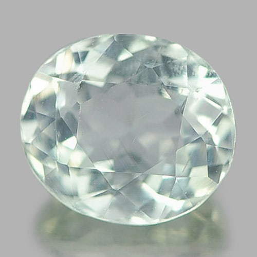 Natural Light Blue Aquamarine Gemstones 0.86 Ct. Oval Shape 6.5 x 5.7 Mm.: Product ID: 800811291 Product Name: Natural Aquamarine Weight: 0.86 CT. Size: 6.5 x 5.7 x 3.8 MM. Shape: Oval Color: Light Blue Clarity:VSI Luster: Good Gems Origin: Brazil Treatment: Unheated Crystal