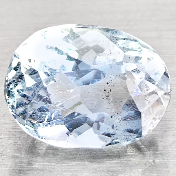 Natural Baby Blue Aquamarine Gemstones 1.05 Ct. Oval Shape 7.3 x 5.5 Mm.: Product ID: 800812155 Product Name: Natural Gemstones Weight: 1.05 CT. Size: 7.3 x 5.5 x 4.6 MM. Shape: Oval Shape Color: Baby Blue Clarity:SI1 Luster: Good Gems Origin: Brazil Treatment: Unheated Cry