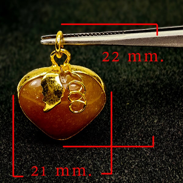 Natural Honey Jade Gemstones 30.39 Ct. Heart Nickel Pendant 22 x 21 Mm.: Product ID: 819814364 Product Name: Natural Jade Weight: 30.39 CT. Size: 22 x 21 x 12 MM. Shape: Heart Shape Color: Honey Clarity:Opaque Luster: Good Gems Origin: Thailand Treatment: Unheated Crystal 