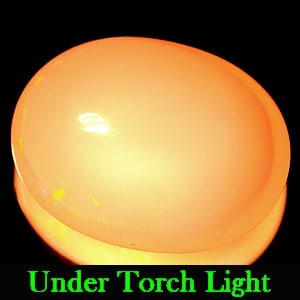 Natural Multi Color Opal Gemstones 5.34 Ct. Oval Cabochon Shape 14.2 x 11.1 Mm.: Product ID: 818708821 Product Name: Natural Opal Weight: 5.34 CT. Size: 14.2 x 11.1 x 7 MM. Shape: Oval Cabochon Color: Multi Color Clarity:Opaque Luster: Good Gems Origin: Ethiopia Treatment: Unheate