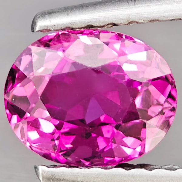 Natural Pink Tourmaline Gemstones 1.05 Ct. Oval Shape 7 x 5.5 Mm.: Product ID: 807251310 Product Name: Natural Tourmaline Weight: 1.05 CT. Size: 7 x 5.5 x 4.4 MM. Shape: Oval Shape Color: Pink Clarity: VVS Luster: Very Good Gems Origin: Nigeria Treatment: Unheated Cr