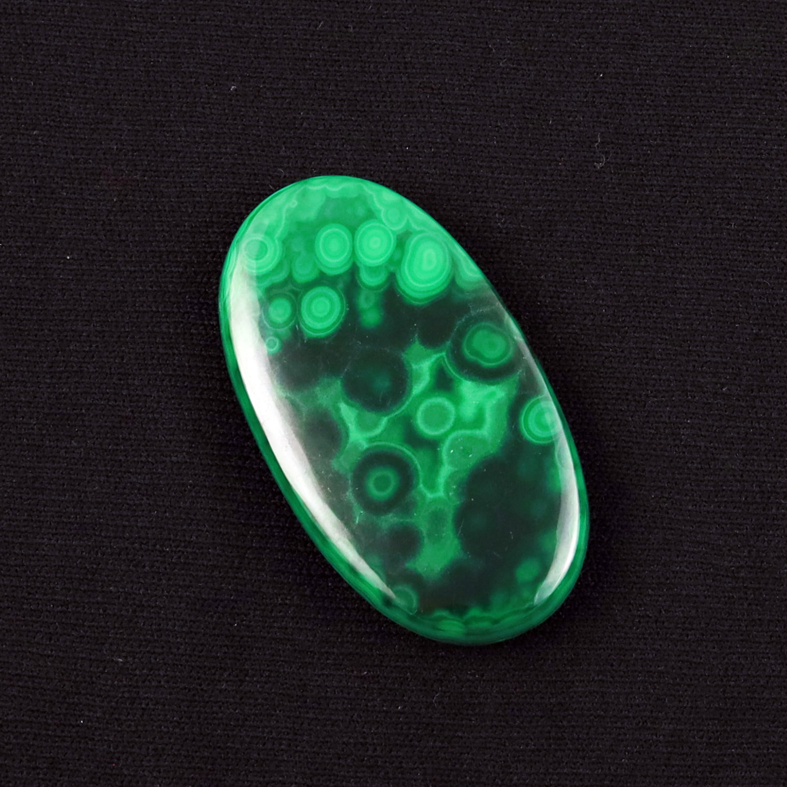 Natural African Malachite Stone 4X2 CM - 15 Gram: Product ID: 260615121958 Product - Natural Malachite Stone Gemstone - Malachite Gemstone Size -4X2 CM Gemstone Origin - Africa Gemstone Shape - Oval Stone Weight - 15 Gram Country of manufacture - Jai