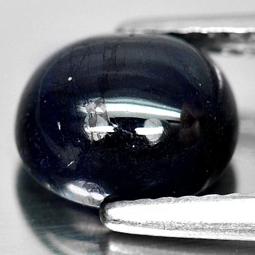 Natural Blue Sapphire Gemstones 3.39 Ct. Oval Cabochon Shape 8.5 x 7.3 Mm: Product ID: 806009626 Product Name: Natural Blue Sapphire Weight: 3.39 CT. Size: 8.5 x 7.3 x 5.2 MM. Shape: Oval Cabochon Color: Blue Clarity:Opaque Luster: Good Gems Origin: Madagascar Treatment: Hea