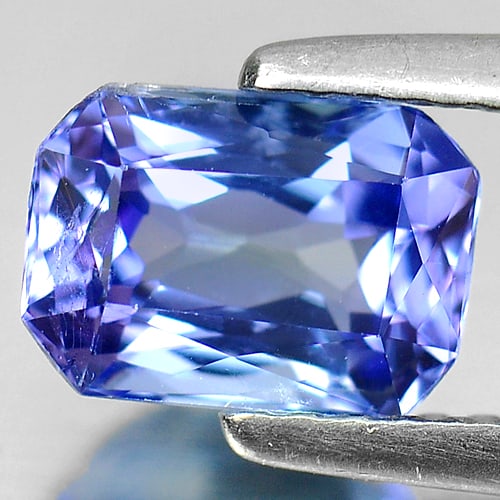 Natural Blue Tanzanite Gemstones 1.32 Ct. Octagon Shape 7.5 x 5.4 Mm.: Product ID: 807006123 Product Name: Natural Tanzanite Weight: 1.32 CT. Size: 7.5 x 5.4 x 4 MM. Shape: Octagon Color: Blue Clarity:SI Luster: Good Gems Origin: Tanzania Treatment: Heated Crystal Struct