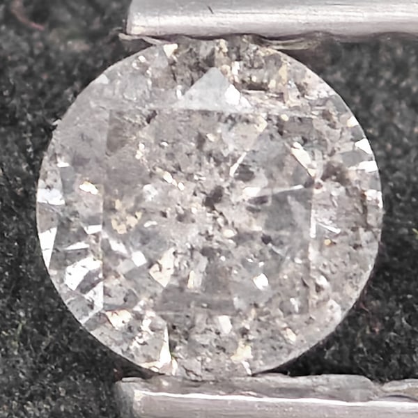 Natural White Loose Diamond 0.21 Ct. Round Diamond Cut 4 Mm. (1 of 3)