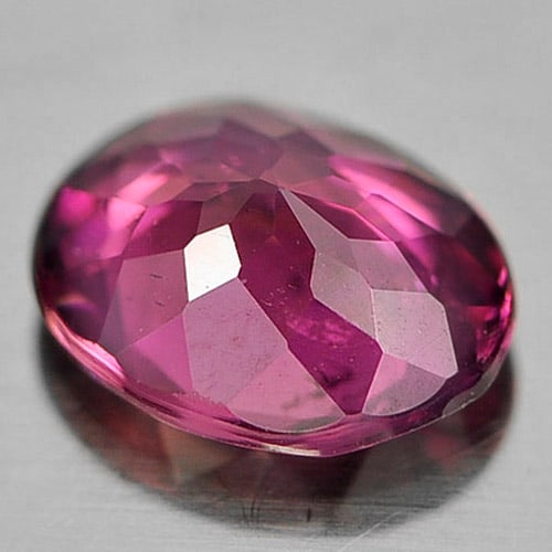 Natural Purplish Pink Tourmaline Gemstones 0.66 Ct. Oval Shape 6.5 x 5.2 Mm. - 3