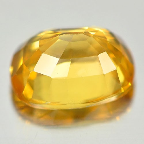 Natural Yellow Sapphire Gemstones 1.17 Ct. Oval Shape 6.8 x 4.9 Mm. - 3