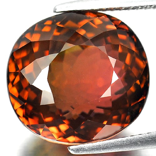 Natural Multi Color Tourmaline Gemstones 16.57 Ct. Oval Shape 14.4 x 13.4 Mm. - 2