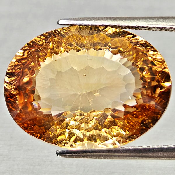 Natural Imperial Topaz Gemstones 13.58 Ct. Oval Concave Cut 12.5 x 16.6 Mm.: Product ID: 807168262 Product Name: Natural Topaz Weight: 13.58 CT. Size: 12.5 x 16.6 x 8.5 MM. Shape: Oval Concave Cut Color: Imperial Clarity:VSI Luster: Very Good Gems Origin: Brazil Treatment: Tre