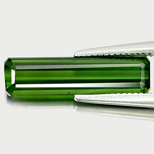 Natural Green Tourmaline Gemstones 1.96 Ct. Octagon Shape 15.5 x 4.1 Mm.: Product ID: 807246689 Product Name: Natural Tourmaline Weight: 1.96 CT. Size: 15.5 x 4.1 x 3.1 MM. Shape: Octagon Color: Green Clarity:VSI Luster: Good Gems Origin: Nigeria Treatment: Unheated Crystal