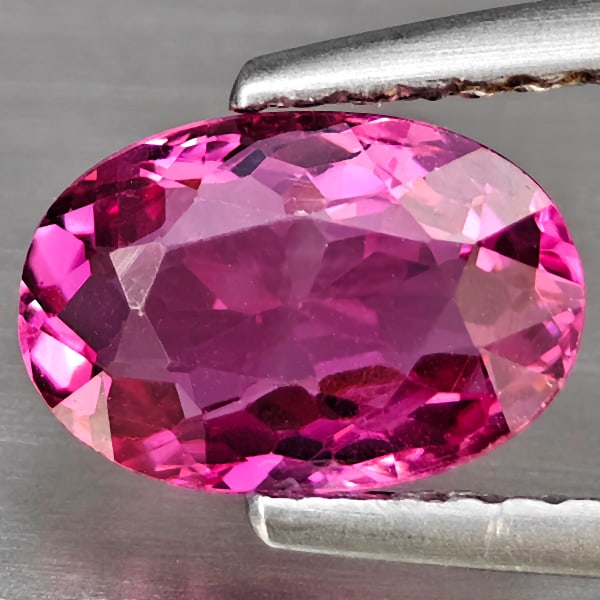 Natural Pink Tourmaline Gemstone 1.16 Ct. Oval Shape 8.4 x 5.5 Mm.: Product ID: 807251309 Product Name: Natural Tourmaline Weight: 1.16 CT. Size: 8.4 x 5.5 x 3.9 MM. Shape: Oval Shape Color: Pink Clarity:VSI Luster: Very Good Gems Origin: Nigeria Treatment: Unheated C