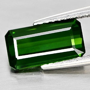 Natural Green Tourmaline Gemstones 2.08 Ct. Octagon Shape 10.5 x 5.6 Mm. - 2