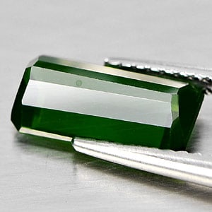 Natural Green Tourmaline Gemstones 2.08 Ct. Octagon Shape 10.5 x 5.6 Mm. - 3