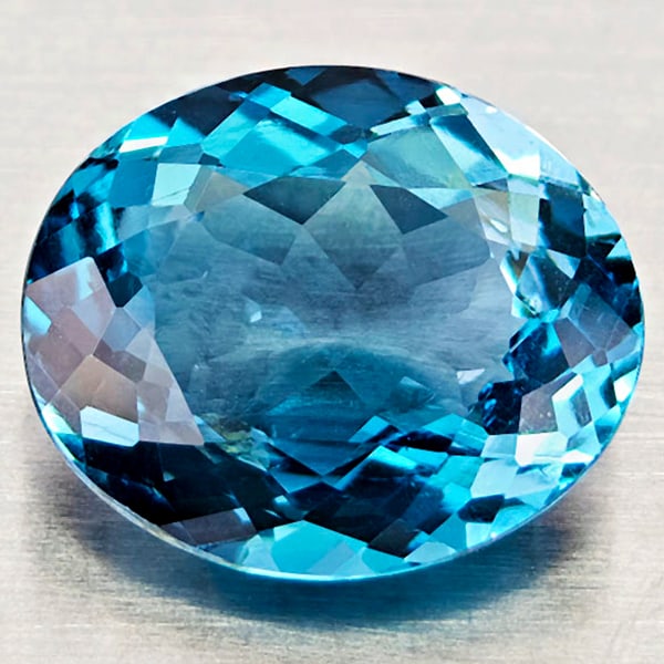Natural London Blue Topaz Gemstones 5.15 Ct. Clean Oval Shape 9.9 x 11.9 Mm.: Product ID: 807168429 Product Name: Natural Blue Topaz Weight: 5.15 CT. Size: 9.9 x 11.9 x 5.5 MM. Shape: Oval Color: London Blue Clarity:VVS - VSI Luster: Very Good Gems Origin: Brazil Treatment: Tre