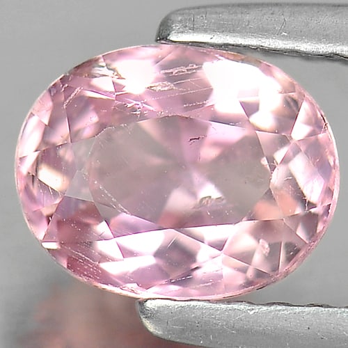 Natural Pink Tourmaline Gemstones 1.13 Ct. Oval Shape 7 x 5.6 Mm.: Product ID: 807250203 Product Name: Natural Tourmaline Weight: 1.13 CT. Size: 7 x 5.6 x 4.2 MM. Shape: Oval Color: Pink Clarity:SI1 Luster: Good Gems Origin: Nigeria Treatment: Unheated Crystal Struct
