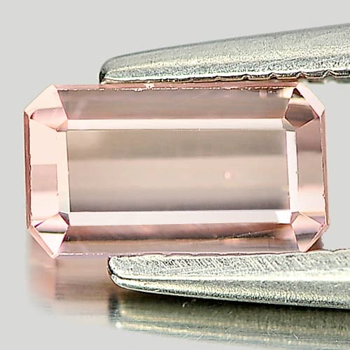 Natural Pink Tourmaline Gemstones 0.78 Ct.Octagon Shape 6.6 x 3.8 Mm.: Product ID: 807247421 Product Name: Natural Tourmaline Weight: 0.78 CT. Size: 6.6 x 3.8 x 3.1 MM. Shape: Octagon Color: Pink Clarity:VSI Luster: Good Gems Origin: Nigeria Treatment: Unheated Crystal S