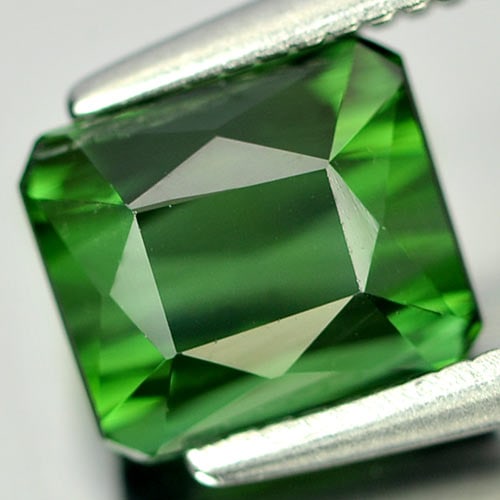 Natural Green Tourmaline Gemstones 1.53 Ct. Octagon Shape 6.6 x 5.7 Mm. - 2
