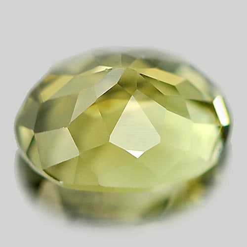 Natural Yellowish Green Tourmaline Gemstones 0.81 Ct. Oval Shape 6.4 x 5.2 Mm. - 3