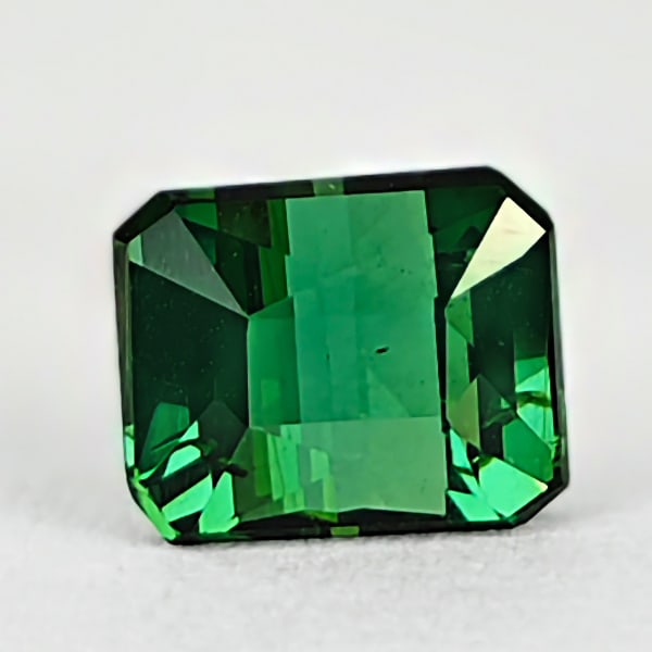 Natural Green Tourmaline Gemstones 1.53 Ct. Octagon Shape 5.4 x 6.7 Mm. - 2