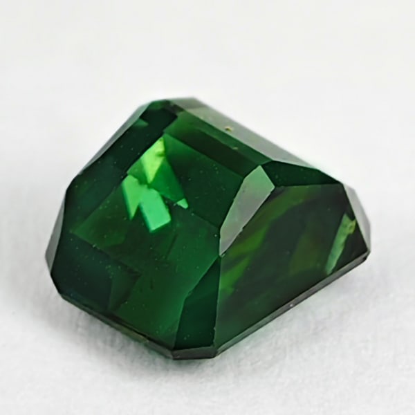 Natural Green Tourmaline Gemstones 1.53 Ct. Octagon Shape 5.4 x 6.7 Mm. - 3