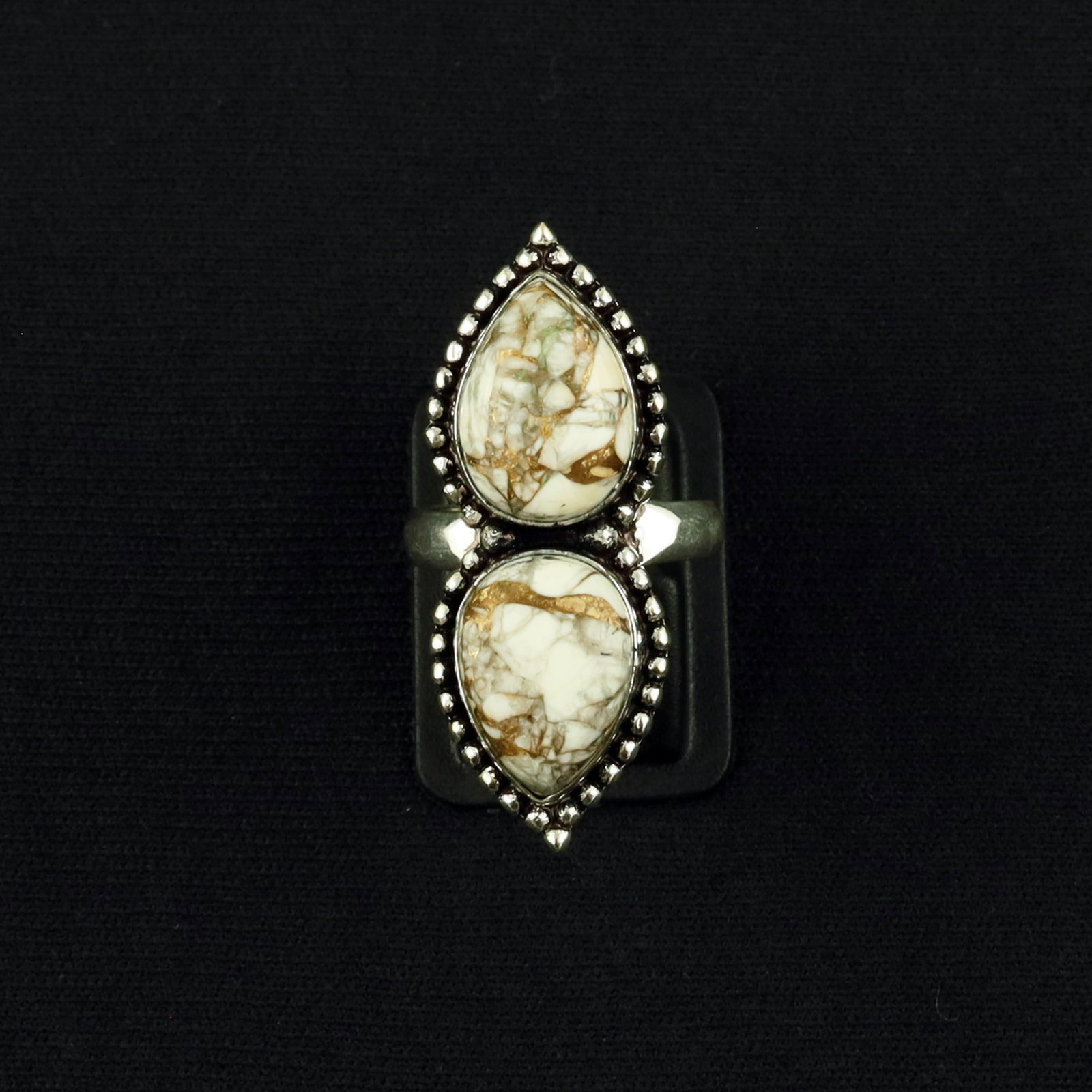 Natural Cotton Candy Sterling Silver Plated Handmade Ring - 6MM: Product ID: 260611172117 Product - Handmade Silver Plated Ring Metal - 92.5 Sterling Silver Plated Ring Size - 6MM Gemstone - Cotton Candy Gemstone Origin - United States Gemstone Size - 10X14 MM ( 2 
