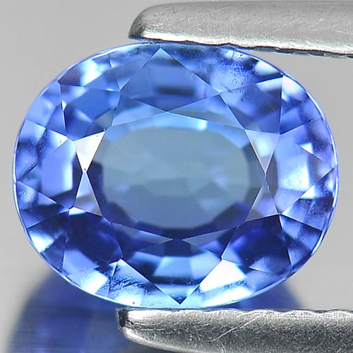 Natural Blue Tanzanite Gemstones 1.69 Ct. Oval Shape 6.14 x 7.45 Mm. (1 of 4)