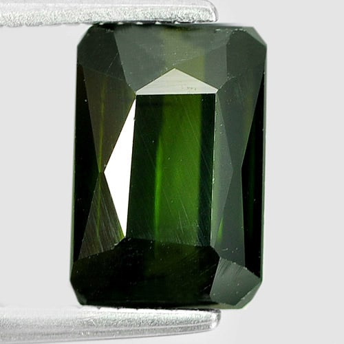 Natural Green Tourmaline Gemstones 2.57 Ct. Octagon Shape 9 x 6.1 Mm.: Product ID: 807245588 Product Name: Natural Tourmaline Weight: 2.57 CT. Size: 9 x 6.1 x 5 MM. Shape: Octagon Color: Deep Green Clarity:VSI Luster: Good Gems Origin: Nigeria Treatment: Unheated Crystal