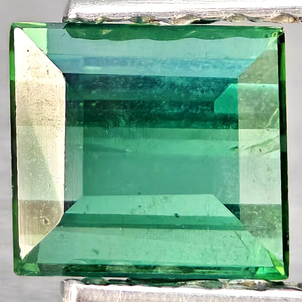 Natural Green Tourmaline Gemstones 0.82 Ct. Baguette Shape 5 x 4.6 Mm.: Product ID: 807251193 Product Name: Natural Tourmaline Weight: 0.82 CT. Size: 5 x 4.6 x 3.7 MM. Shape: Baguette Color: Green Clarity:SI1 Luster: Good Gems Origin: Nigeria Treatment: Unheated Crystal S
