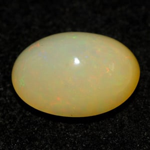 Natural Multi Color Opal Gemstones 5.26 Ct. Oval Cabochon Shape 14.5 x 10.5 Mm. (1 of 3)