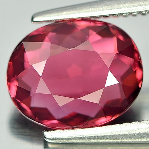 Natural Purplish Pink Tourmaline Gemstones 1.63 Ct. Clean Oval Shape 8.6 x 7 Mm.: Product ID: 807232469 Product Name: Natural Tourmaline Weight: 1.63 CT. Size: 8.6 x 7 x 3.4 MM. Shape: Oval Color: Purplish Pink Clarity:IF Luster: Good Gems Origin: Nigeria Treatment: Unheated Crysta
