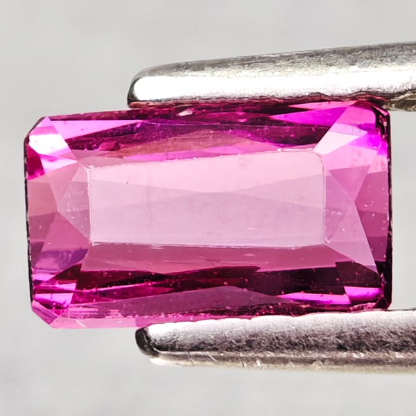 Natural Party Color Pink Tourmaline Gemstones 0.70 Ct. Octagon Shape 6.3 x 3.9 Mm.: Product ID: 807250540 Product Name: Natural Tourmaline Weight: 0.70 CT. Size: 6.3 x 3.9 x 2.9 MM. Shape: Octagon Color: Party Color Pink Clarity:VSI Luster: Good Gems Origin: Nigeria Treatment: Unheat