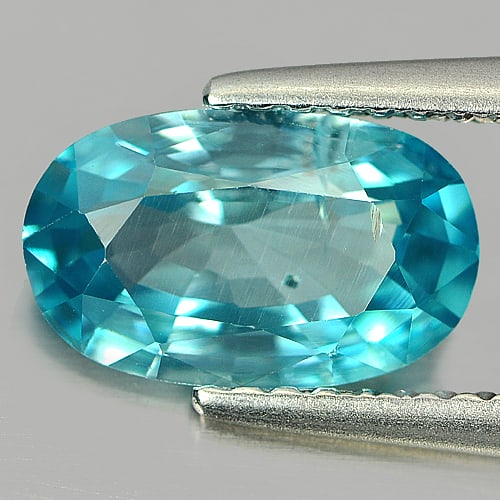 Natural Blue Zircon Gemstones 1.96 Ct. Oval Shape 9.7 x 6 Mm.: Product ID: 807714872 Product Name: Natural Zircon Weight: 1.96 CT. Size: 9.7 x 6 x 3.2 MM. Shape: Oval Color: Blue Clarity:SI Luster: Good Gems Origin: Cambodia Treatment: Heated Crystal Structure: T